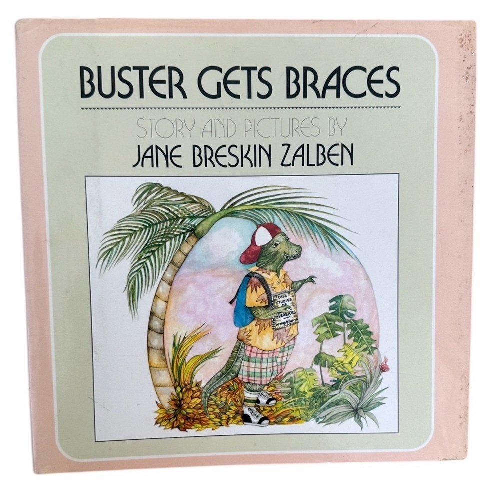 Vintage 90s Children’s Book Buster Gets Braces Book